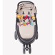 Spirala cu jucarii multifunctionale pentru carucior scoica auto si patut Cu jucarie de dentitie Amazing Garden Twirly Whirly 33 