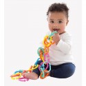 Jucarii de dentitie inele Atasabile la carucior scoica auto si patut 24 piese Loopy Links Playgro