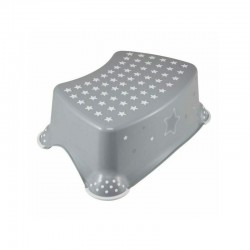 Inaltator de baie antiderapant Stars Cu baza antialunecare 40.5 x 28.5 x 14 cm Keeeper Grey