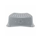 Inaltator de baie antiderapant Stars Cu baza antialunecare 40.5 x 28.5 x 14 cm Keeeper Grey