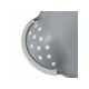 Inaltator de baie antiderapant Stars Cu baza antialunecare 40.5 x 28.5 x 14 cm Keeeper Grey