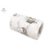 MimiNu - Perna pentru alaptat tip manson Din bumbac certificat Oeko Tex Standard 100 25 cm Design Calm Forest Beige