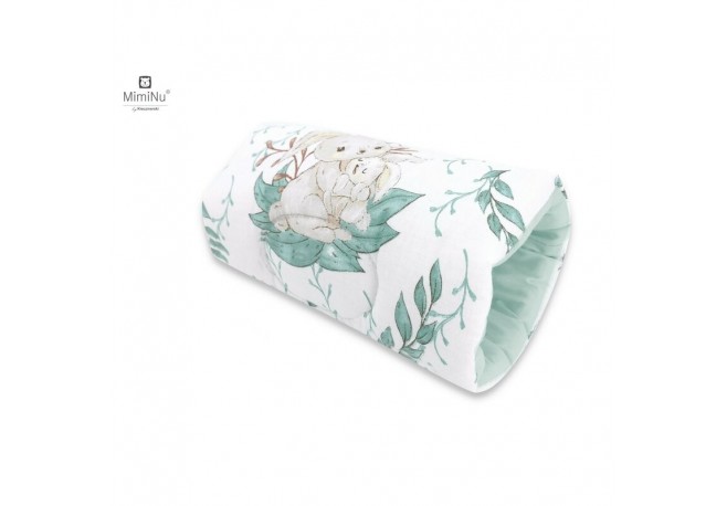 MimiNu - Perna pentru alaptat tip manson Din bumbac certificat Oeko Tex Standard 100 25 cm Lulu Natural