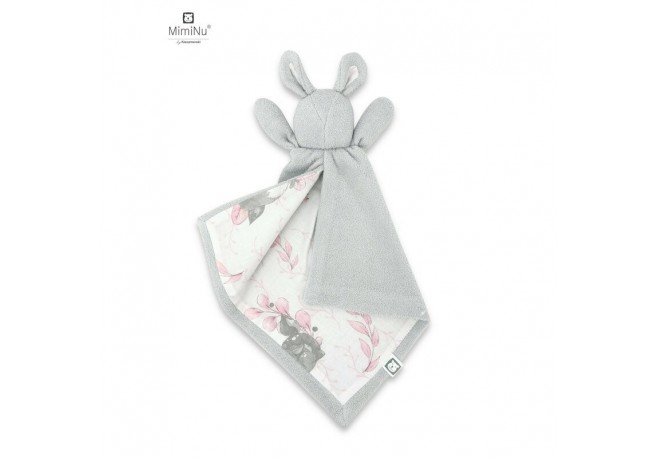 MimiNu - Lanka Jucarie textila moale pentru bebelusi Cu doua fete 45 x 27 cm Materiale certificate Oeko Tex Standard 100 Lulu Ro