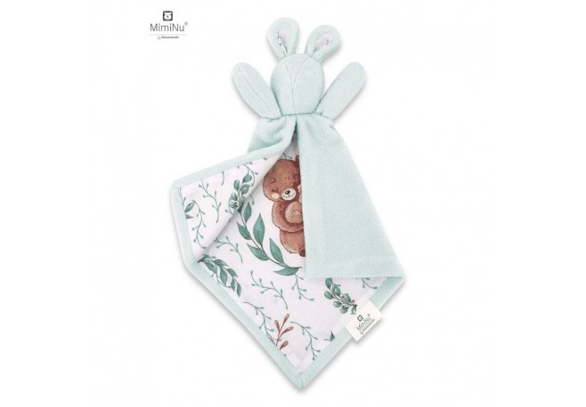 MimiNu - Lanka Jucarie textila moale pentru bebelusi Cu doua fete 45 x 27 cm Materiale certificate Oeko Tex Standard 100 Lulu Na