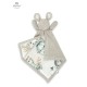 MimiNu - Lanka Jucarie textila moale pentru bebelusi Cu doua fete 45 x 27 cm Materiale certificate Oeko Tex Standard 100 Zoo on 