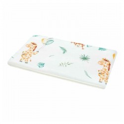 Bocioland - Perna clasica de dormit pentru bebelusi si copii Din bambus 30x40 cm Giraffe