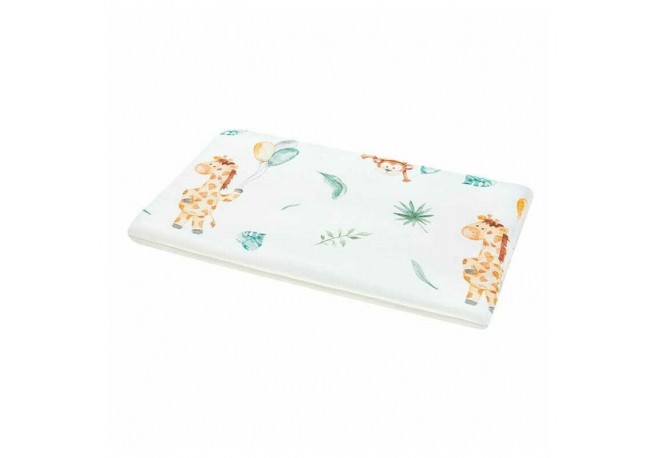 Bocioland - Perna clasica de dormit pentru bebelusi si copii Din bambus 30x40 cm Giraffe