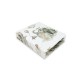 Qmini - Cearceaf cu elastic pentru patut 140X70 cm Din bumbac certificat Oeko Tex Standard 100 Elephants on Rainbow