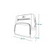 Lionelo - Rucsac impermeabil pentru mamici Cube Cu 12 compartimente si salteluta de schimbat Cu prindere universala de carucior 
