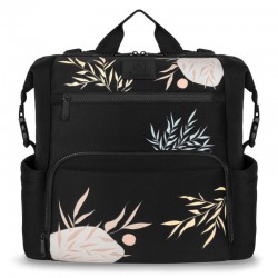 Lionelo - Rucsac impermeabil pentru mamici Cube Cu 12 compartimente si salteluta de schimbat Cu prindere universala de carucior 