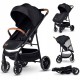 Lionelo - Carucior sport Alexia 6 luni+ Cu geanta pentru parinti Amortizoare Suport pentru biberon/pahar Plasa de tantari Sacule