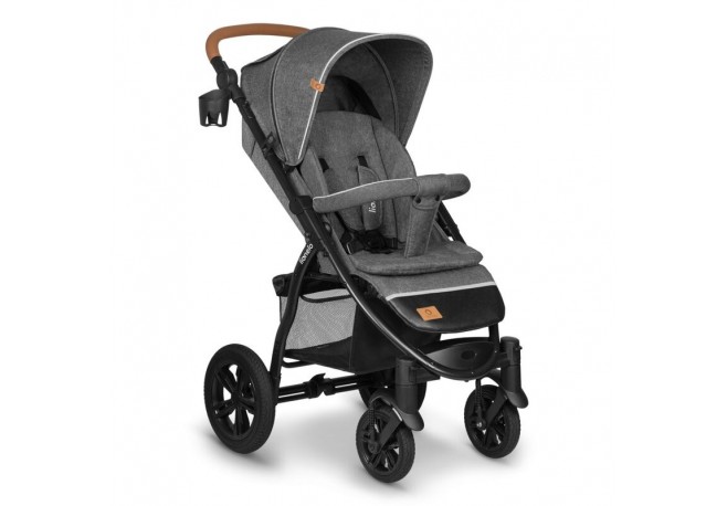 Lionelo - Carucior sport Annet Tour De la nastere Cu capotina impermeabila Cu filtru UPF 50+ Cu maner reglabil Plasa de tantari 