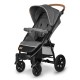Lionelo - Carucior sport Annet Tour De la nastere Cu capotina impermeabila Cu filtru UPF 50+ Cu maner reglabil Plasa de tantari 