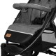 Lionelo - Carucior sport Annet Tour De la nastere Cu capotina impermeabila Cu filtru UPF 50+ Cu maner reglabil Plasa de tantari 