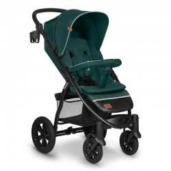 Lionelo - Carucior sport Annet Tour De la nastere Cu capotina impermeabila Cu filtru UPF 50+ Cu maner reglabil Plasa de tantari 