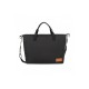 Petite&Mars - Geanta pentru mamici Impermeabila Cu 4 compartimente 45 x 30 x 12 cm Negru