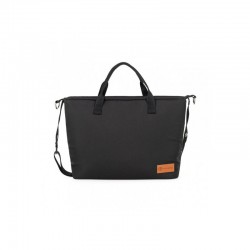 Petite&Mars - Geanta pentru mamici Impermeabila Cu 4 compartimente 45 x 30 x 12 cm Negru