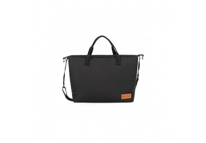 Petite&Mars - Geanta pentru mamici Impermeabila Cu 4 compartimente 45 x 30 x 12 cm Negru