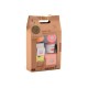 Joueco - Jucarie din lemn certificat FSC Set de mic dejun cu prindere arici velcro 13 piese 3 ani + Multicolor