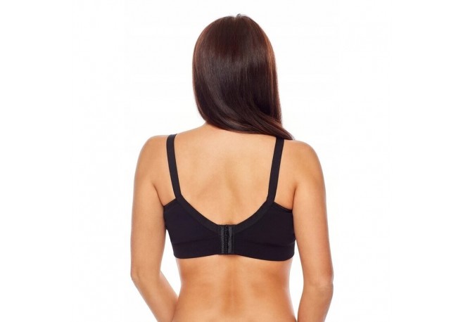 Qmini - Sutien pentru alaptat Aneta L/XL Black