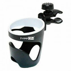 Suport universal pentru carucior Pentru biberon/pahar FreeON Negru