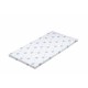 Saltea pliabila pentru patut Cu husa detasabila din bumbac Pentru patut de dimensiunea 120x60 cm Bubaba Rainbow