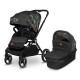 Lionelo - Carucior Mika 2 in 1 Editie Dreamin\' Cadru din aluminiu Cu landou intarit si salteluta moale Reversibil Maner ajustab