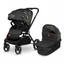 Lionelo - Carucior Mika 2 in 1 Editie Dreamin\' Cadru din aluminiu Cu landou intarit si salteluta moale Reversibil Maner ajustab