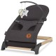 Lionelo - Fotoliu balansoar June Cu arcada cu jucarii Ergonomic Balansare manuala Pliabil 0 luni+ Gri
