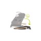 Lionelo - Fotoliu balansoar June Cu arcada cu jucarii Ergonomic Balansare manuala Pliabil 0 luni+ Gri