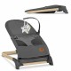 Lionelo - Fotoliu balansoar June AIR Cu arcada cu jucarii Ergonomic Permite circulatia aerului Balansare manuala Pliabil 0 luni+