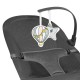Lionelo - Fotoliu balansoar June AIR Cu arcada cu jucarii Ergonomic Permite circulatia aerului Balansare manuala Pliabil 0 luni+