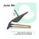 Lionelo - Fotoliu balansoar June AIR Cu arcada cu jucarii Ergonomic Permite circulatia aerului Balansare manuala Pliabil 0 luni+