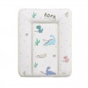 Ceba Baby - Saltea de infasat moale cu dinozauri Fara ftalati 70 x 50 cm Multicolor