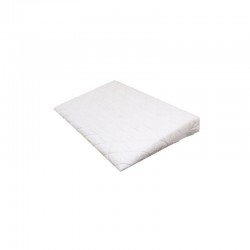 Babyneeds - Perna cu plan inclinat la 30 de grade din burete 60x36 cm Alb