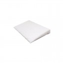 Babyneeds - Perna cu plan inclinat la 30 de grade din burete 60x36 cm Alb