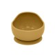 Petite&Mars - Bol din silicon fara BPA Cu ventuza TAKE&MATCH 6 luni+ Ocru