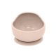 Petite&Mars - Bol din silicon fara BPA Cu ventuza TAKE&MATCH 6 luni+ 350 ml Bej