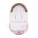 Petite&Mars - Sac de iarna impermeabil Comfy 4 in 1 Cu blanita si interior din fleece Universal Pentru carucior 100 x 55 cm Roz