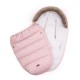 Petite&Mars - Sac de iarna impermeabil Comfy 4 in 1 Cu blanita si interior din fleece Universal Pentru carucior 100 x 55 cm Roz