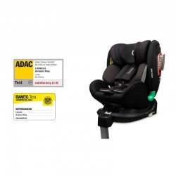 Lionelo - Scaun auto I-size Antoon Plus Pozitie de somn Protectie laterala Rotire 360 grade 0-18 kg Cu Isofix si picior de susti