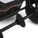 Lionelo - Carucior Amber 2 in 1 Cadru aluminiu Cu landou intarit si salteluta moale Reversibil Maner ajustabil Huse pentru picio