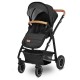 Lionelo - Carucior Amber 2 in 1 Cadru aluminiu Cu landou intarit si salteluta moale Reversibil Maner ajustabil Huse pentru picio