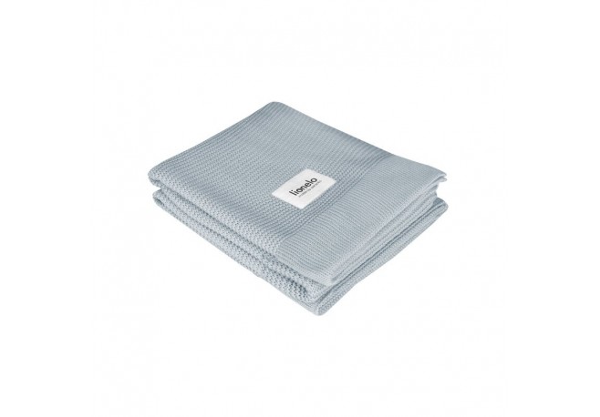 Lionelo - Paturica multifunctionala de infasat Din bambus 100x75 cm Gri