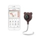 Lionelo - Video monitor Babyline Smart cu cablu USB Conexiune Wifi Comunicare bidirectionala Senzor de temperatura Alb