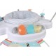 Jumper interactiv Jumeperoo Cu scaun rotativ la 360 grade Reglabil pe inaltime Cu melodii lumini si jucarii Conform cu standardu