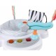 Jumper interactiv Jumeperoo Cu scaun rotativ la 360 grade Reglabil pe inaltime Cu melodii lumini si jucarii Conform cu standardu