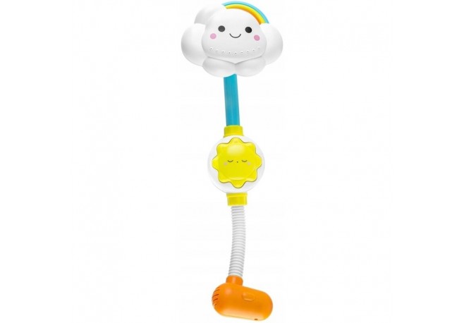 Bocioland - Jucarie luminoasa pentru baie Cloud shower Cu sistem de prindere cu ventuze