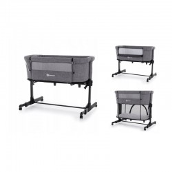 Petite&Mars - Patut co-sleeper Nextie 3 in 1 Cu setare unghiulara Reglabil in 5 pozitii pe inaltime Tranformabil in tarc de joac